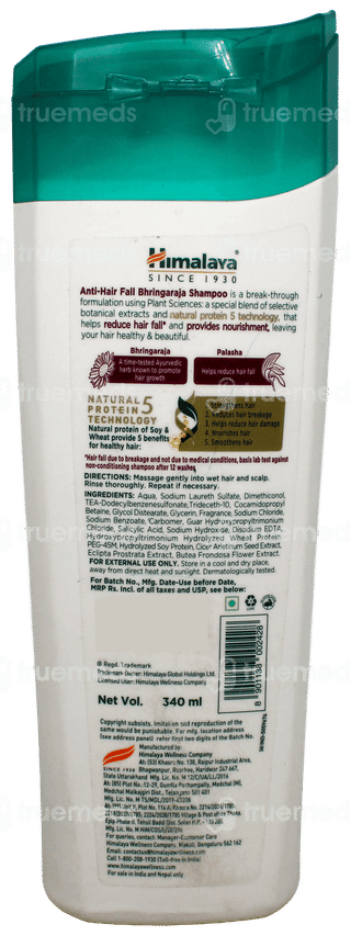 Himalaya Anti Hair Fall Bhringaraja New Improved Shampoo 340ml